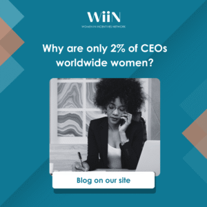 Why are only 2% of CEOs worldwide women?